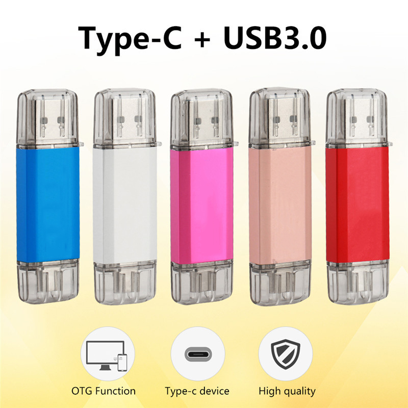 3,0 4GB/8GB/16GB/32GB/64GB 128 ГБ Type C usb металлическая упаковка коробка изготовленным на заказ логосом флешки подарок usb флэш-накопитель