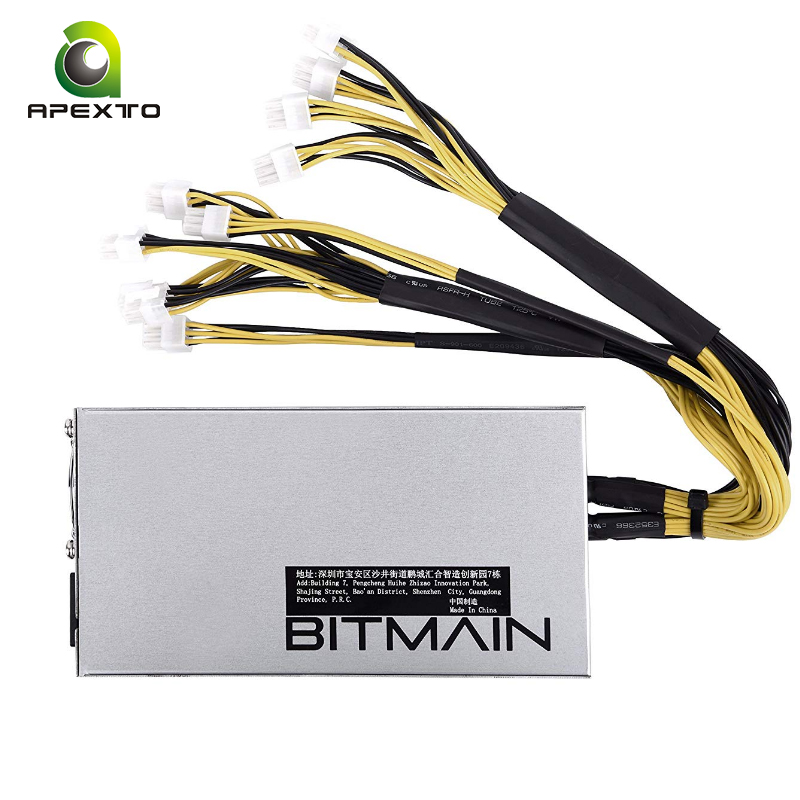 Psu горной машины APW7 1800W Bitmain блок питания PSU для серии шахтер
