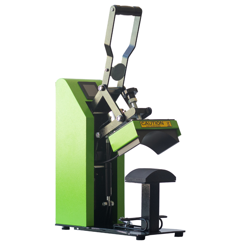 Heat Press Machine Auto Open Quality Digital Lcd Cards Mini Heat Press Printing Machine to Make Hats Branding