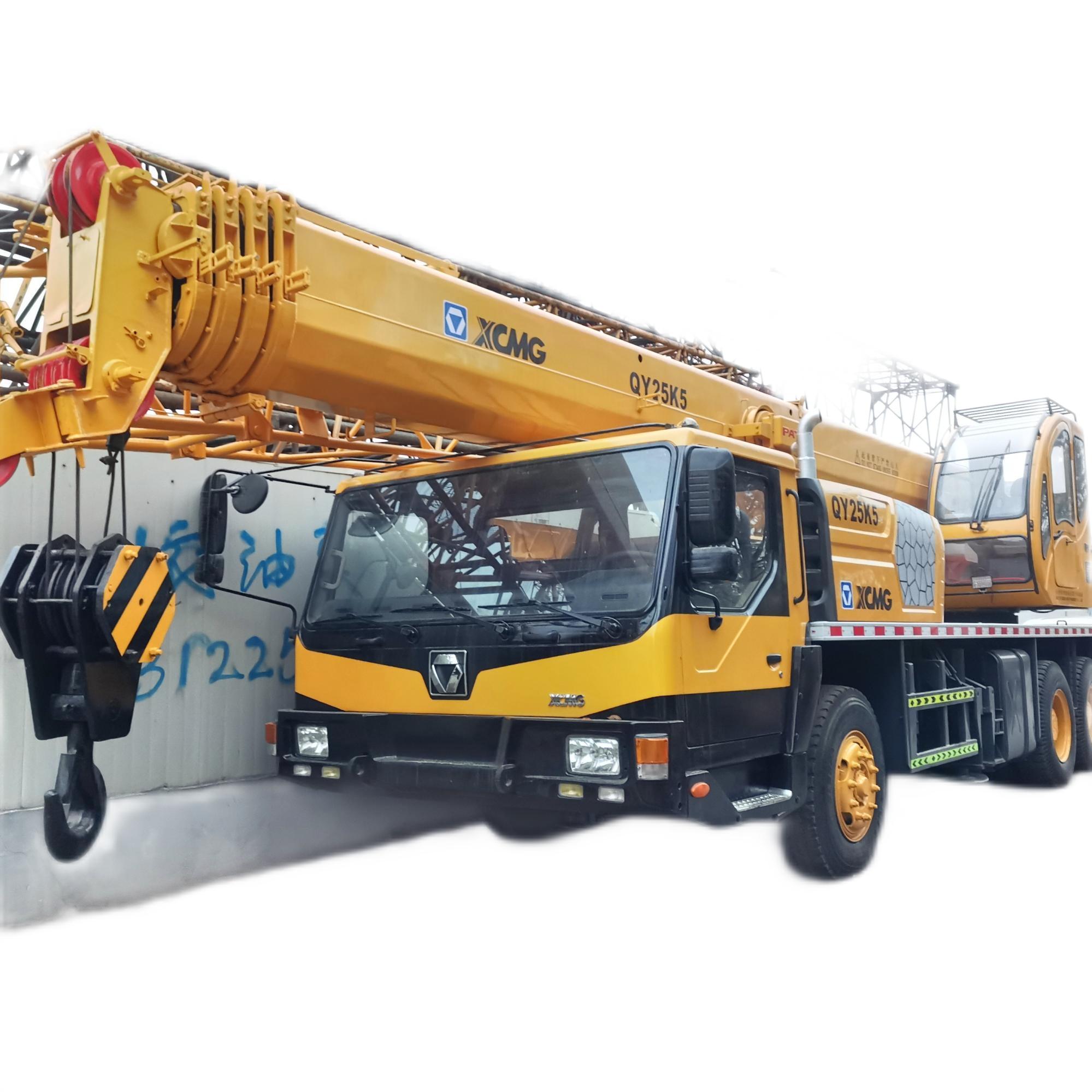 Used QY25K5 truck crane China brand 25 ton weichai engine national five emission