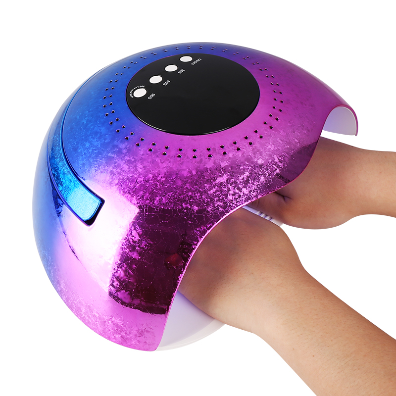 2022 New Gradient 120W Big Space UV LED Nail Lamp 20000 mah Manicure Professional Nail Lamp