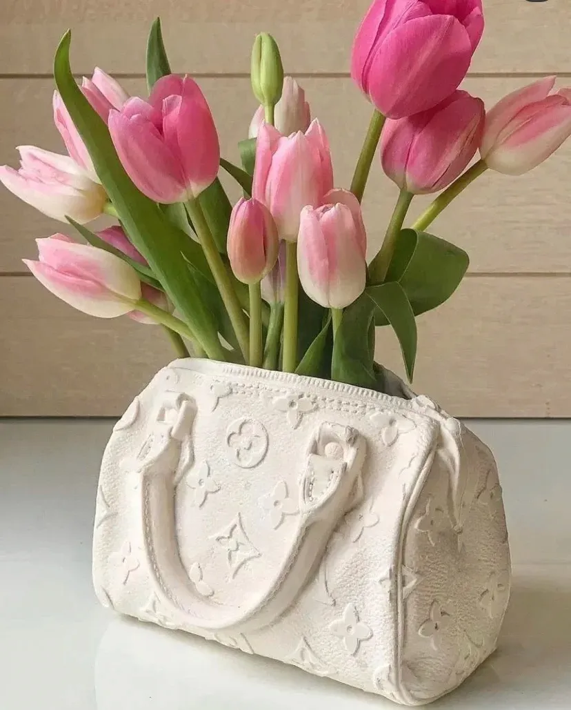 Nordic Circle Handicraft Vase Gifts Room Decorative Dried Flowers Ceramic Vases