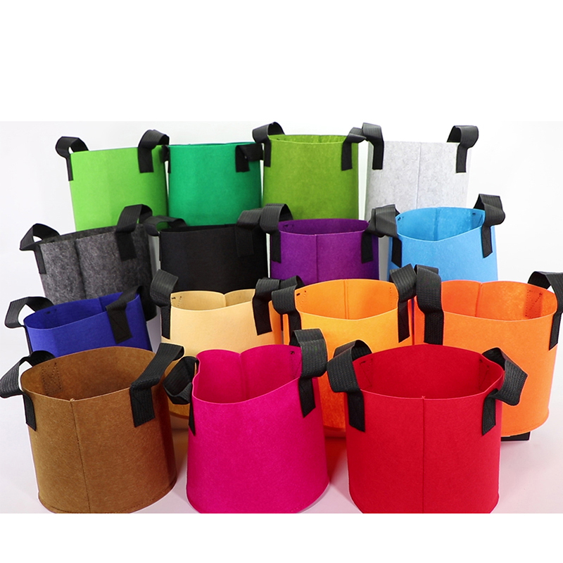 sac de culture 3/5/7/10/20/30 Gallon Nursery with Handle non woven Fabric Vegetable Plant bag Garden Felt Fabric Grow Bags