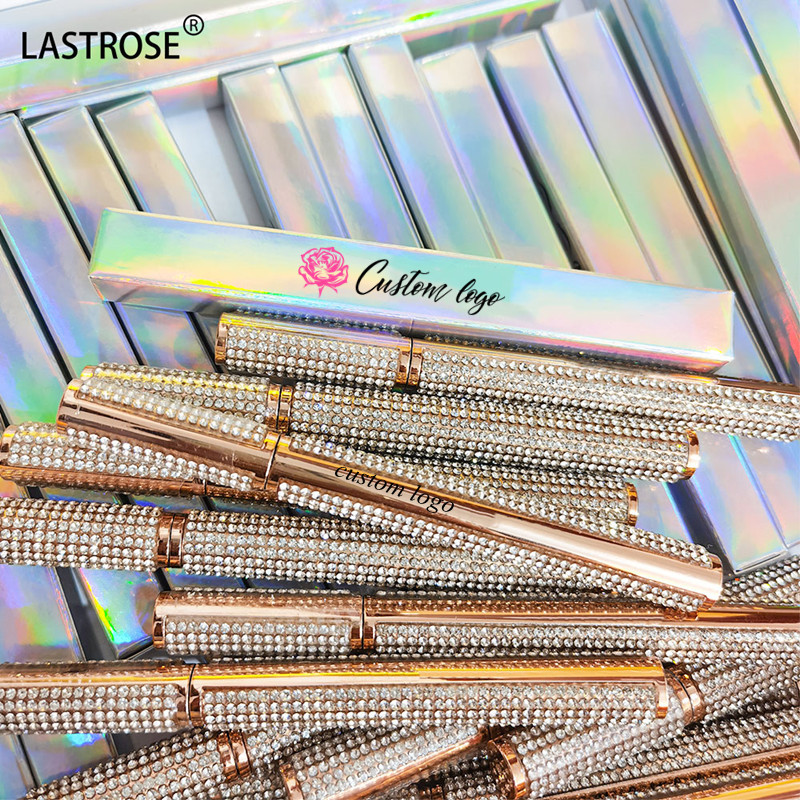 Best Selling Black clear Waterproof Eyeliner Glue Pen Self Adhesive Eyeliner Private Label Adhesive Eye Liner for Strip Eyelash