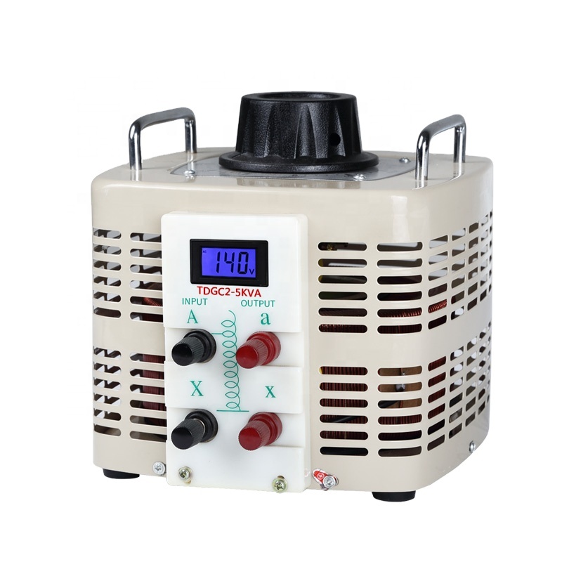 ZX TDGC2-5KVA Прямая продажа с фабрики однофазный переменный трансформатор переменного тока Регулируемый регулятор напряжения/стабилизатора