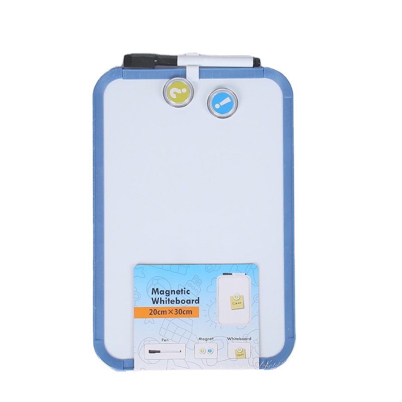 Magnetic Double Sided Small White Board Dry Erase Ruled Lap Boards Lined Whiteboard for Kids Student Learning