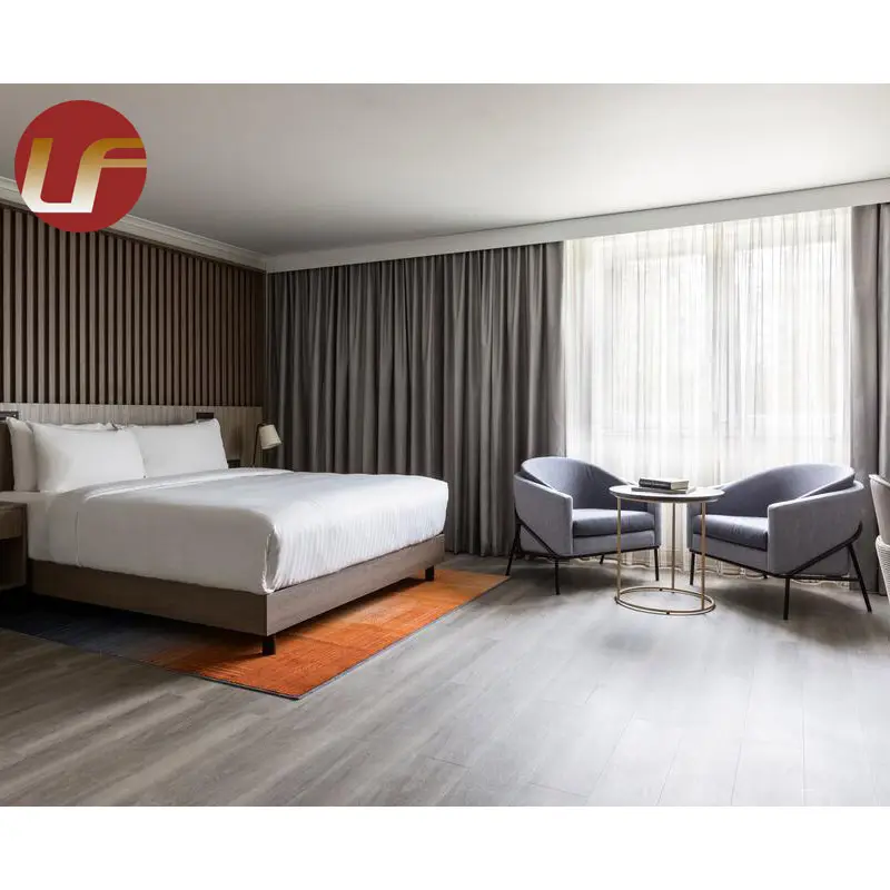 Paris Marriott Fashion Design Superior Customized Hotel Bedroom Furniture Sets