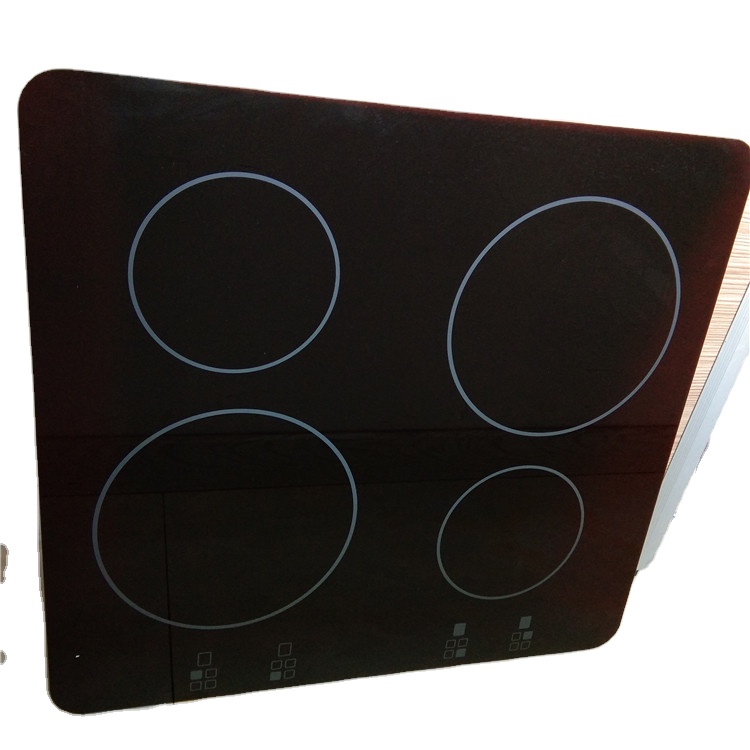 Wholesale 4mm Induction Cooker Ceramic Glass Plate Heat Resistant Glass Sheet