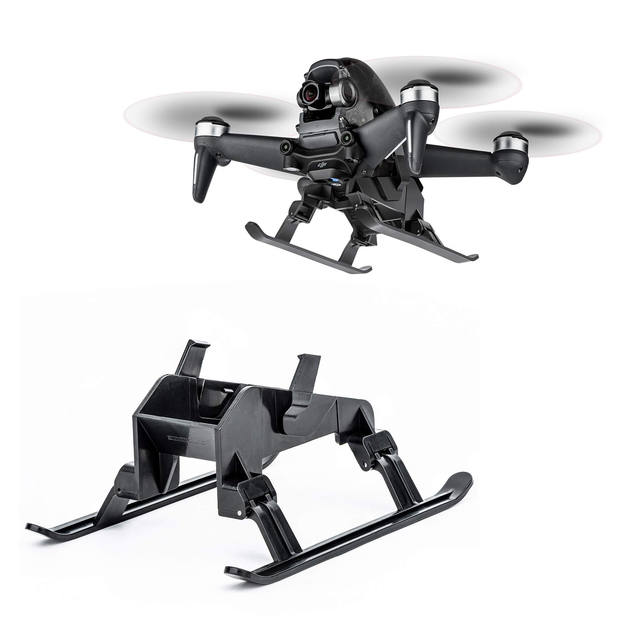 STARTRC расширенное складное шасси для DJI FPV Comnbo комплект удлинителей защита шасси аксессуары запасные части