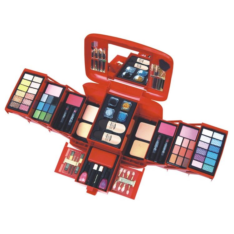 Ladies Professional Makeup Set Rose Shape All-in-One Functional Makeup Set