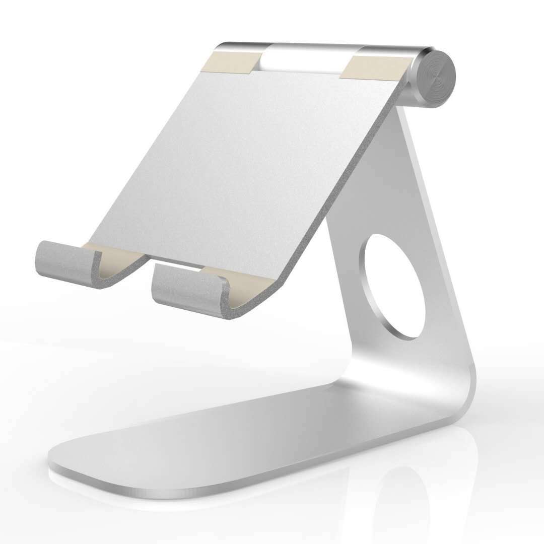 MultiAngle Foldable Sturdy Portable Adjustable Metal Aluminum Alloy Desktop Tablet Mount Stand Holder for Desk