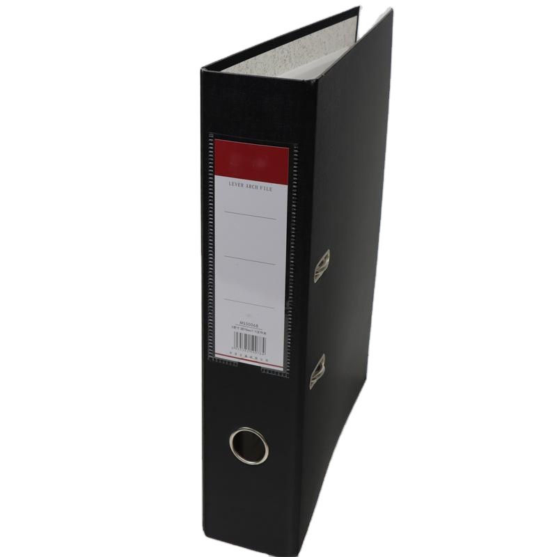 Dingjun wholesale office storage A4 loose leaf folder PVC two hole file folder