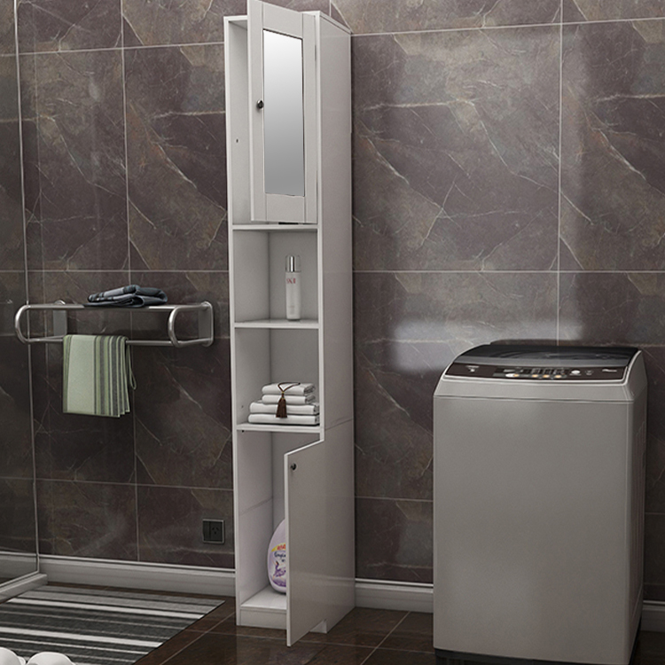 Meuble Salle De Bain узкий угол готовые белая кухонная мебель современная полка для хранения вещей для шкафов