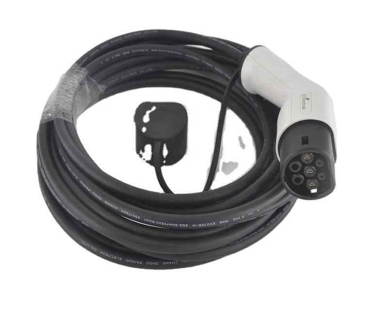 16A 3 фазы EV зарядное устройство 11 кВт зарядный кабель для EV с IEC 62196 Тип 2 Электрический разъем
