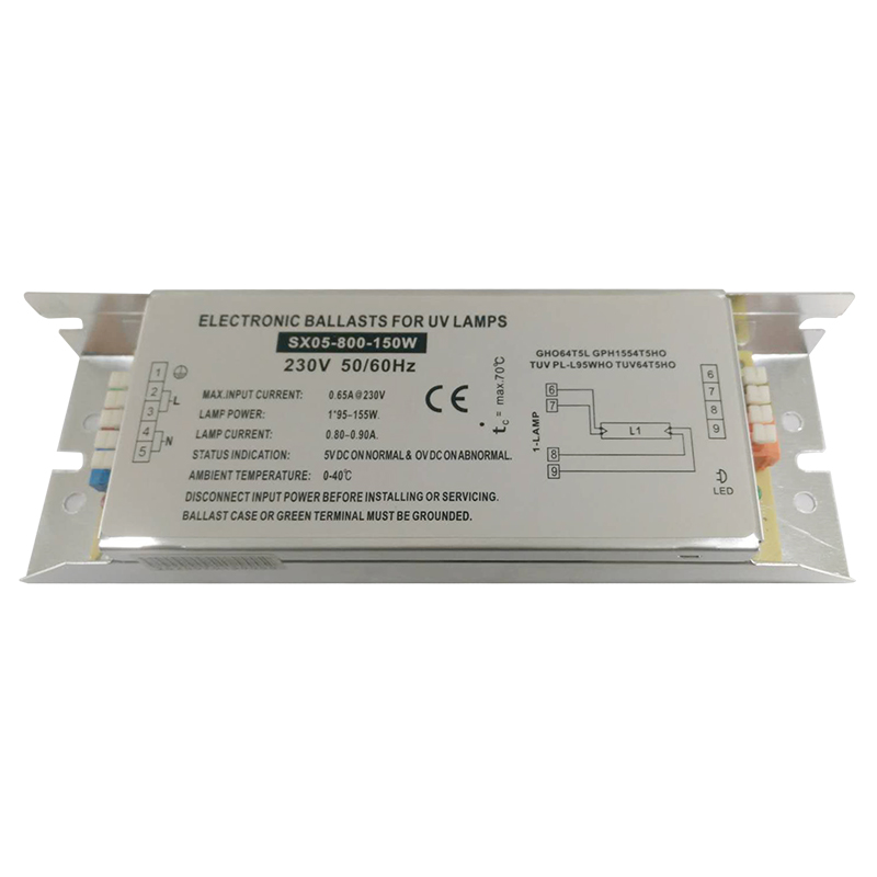 SX05-800-2/75U Ballast uv lamp pre-heat start electronic ballast T5 T6 95-150w ballasts with CE ROHS approval