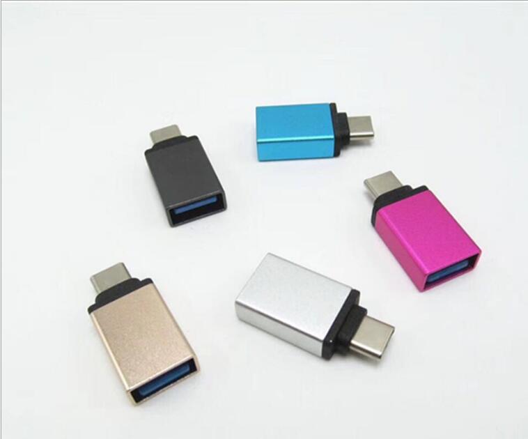 Mini USB 3.1 USB-C Type C Male to USB 3.0 A Female Adapter OTG
