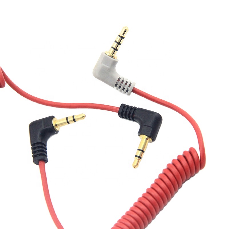 Переходный кабель TRS на TRRS 3,5 мм для RODE VideoMicro VideoMic Go BY-MM1, передача напрямую с смартфона на микрофон