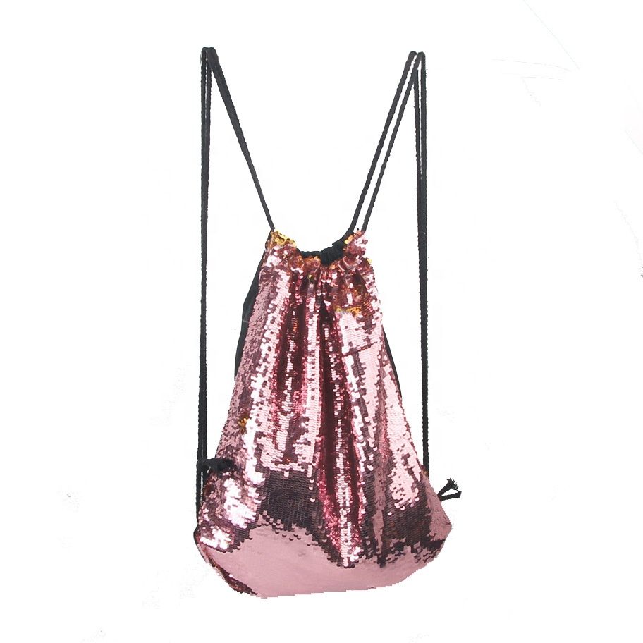 Sopurrrdy Блесток Drawstring сумка Русалка рюкзак блестящие тренажерный зал танцы сумка