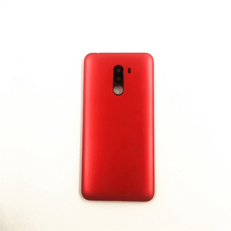 Сменная Крышка батарейного отсека для Xiaomi Mi Pocophone F1, задняя крышка корпуса с объективом камеры