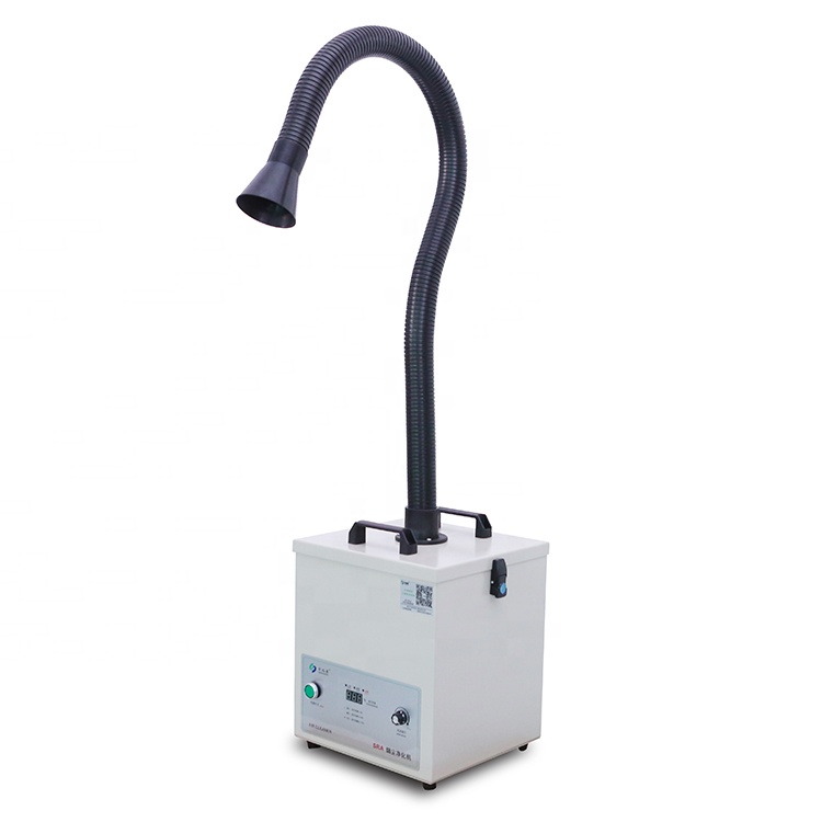 portable smoke filter carbon filter dust and fume extractor smoking case cigarette