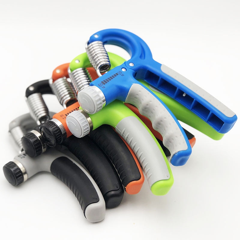 Hand Grip Strength Device Adjustable Spring Training Trainer Grip Strength Fitness power measurement gym hand gripper 50pcs