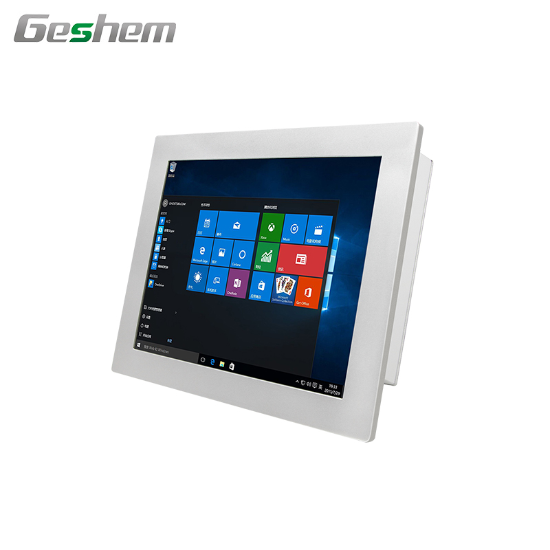15 inch industrial panel PC resistive touch screen for automation