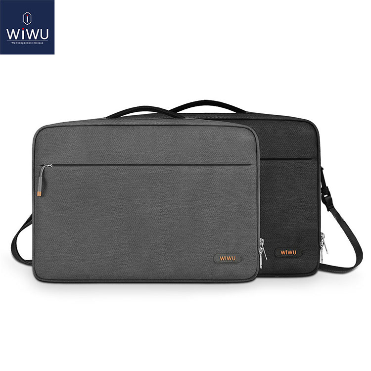 WIWU Nylon Laptop Bag for MacBook Air Pro inch Waterproof Laptop sleeve MateBook 14 Handbag