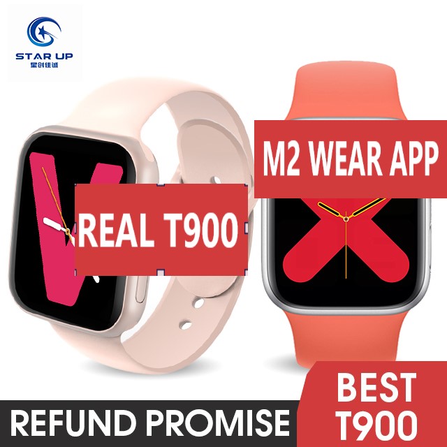 M2 Wear APP T900 Smartwatch 2021 хит продаж обновление T500 без косточек сенсорный экран вызов красочные I.54 дюйма T900 Смарт-часы