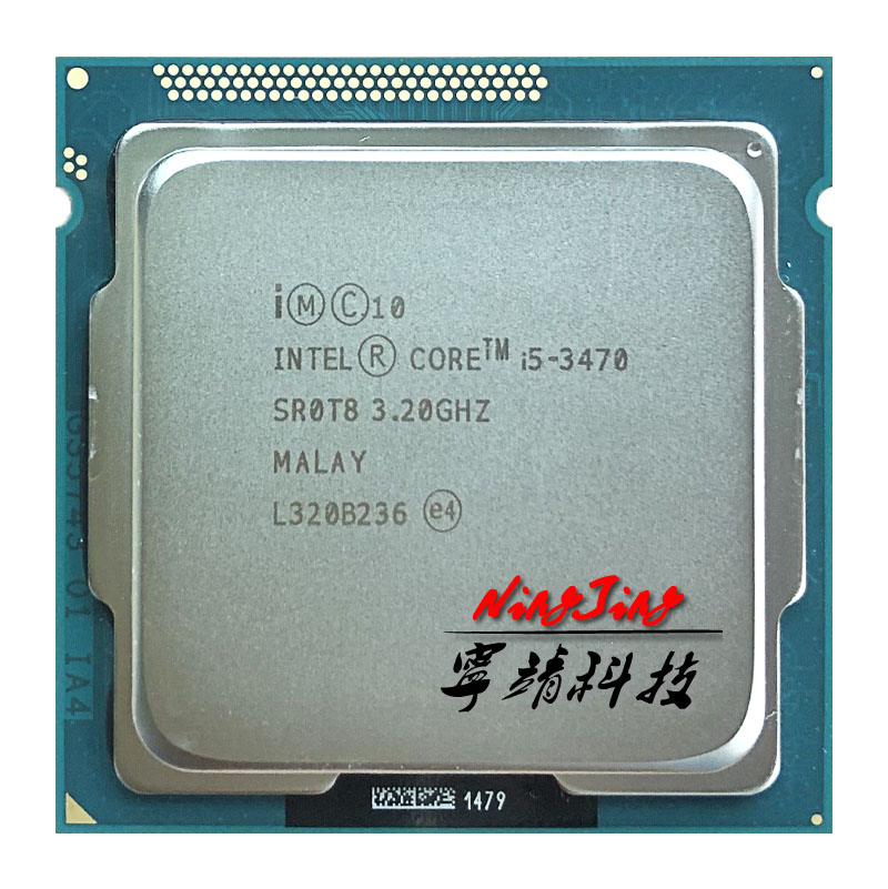 Процессор Intel Core i5-3470 i5 3470 3,2 ГГц четырехъядерный четырехпоточный ЦПУ Процессор 6 Мб 77 Вт LGA 1155