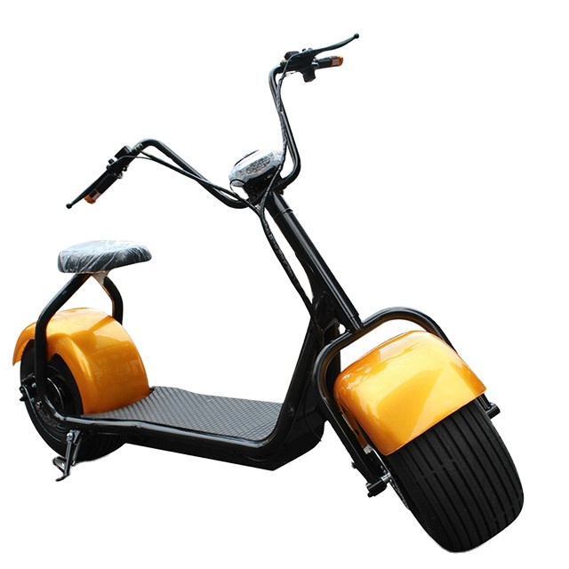 Электрический скутер Harleye Citycoco с бесщеточным двигателем, литиевой батареей 2000 Вт, 60 в, 30 Ач