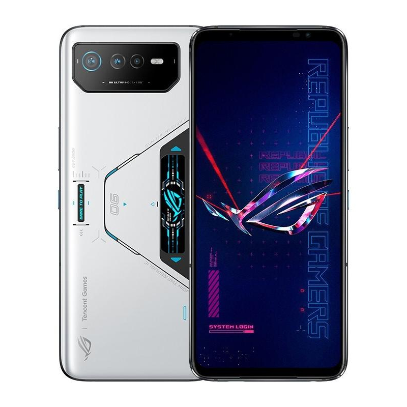 Оригинальный телефон ROG 6, игровой телефон 5G 6,78 "AMOLED 1080x2448 165 Гц Qualcomm SD 8 + Gen 1 (4 нм), 6000 мАч, быстрая зарядка 65 Вт