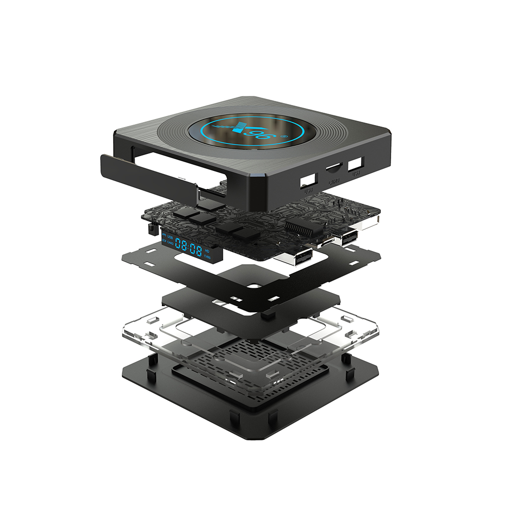 2021 X96 X4 Amlogic S905X4 4GB DDR3 64GB EMMC 2T2R Dual AC 2.4GHz+5GHz Wifi 1000M LAN BT4.X 8K Android 11 TV Box