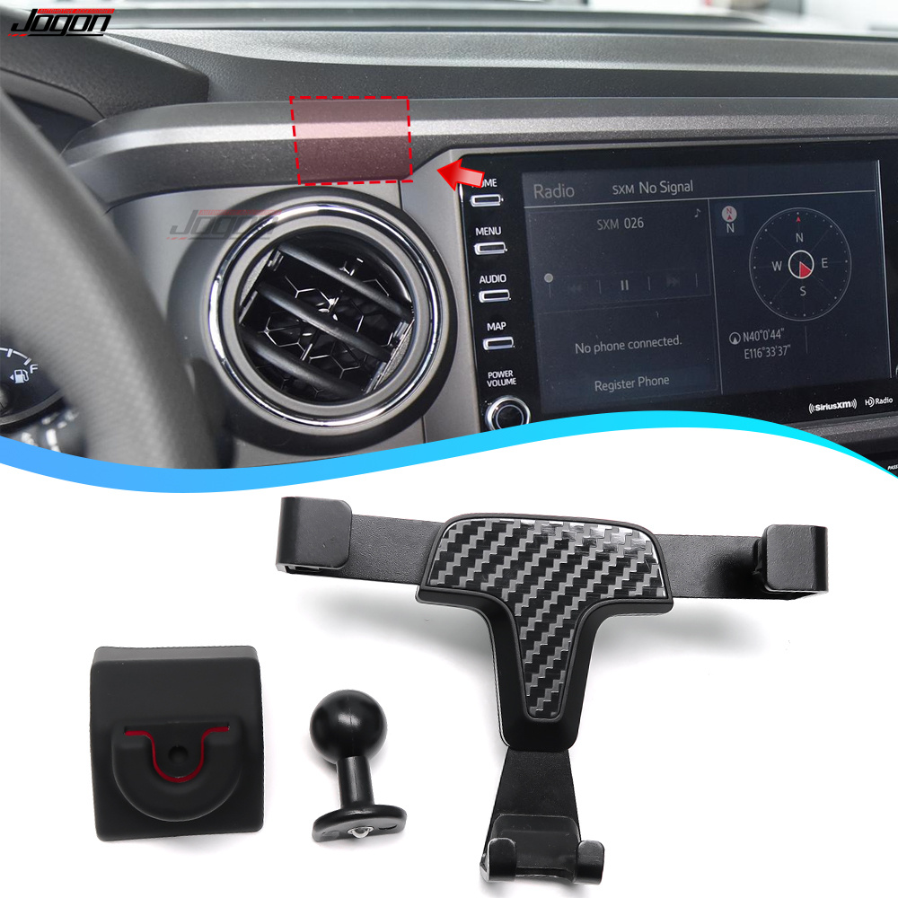Автомобильный держатель для телефона Toyota Tacoma 2016 2017 2018 2019 20-22, специальный Кронштейн для мобильного телефона, гравитационная Подставка для сотового телефона с GPS, аксессуары