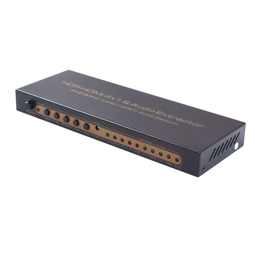 HDSW0029M1 4K HDR High Quality Auto 4x1 Audio Extractor Switch Hdmi Switcher