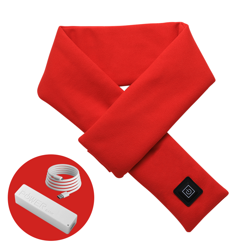 Amazon hot sale 3 Kinds Heating Grade Graphene Scarf Warm Winter Shawl Usb Heating Scarf For Men & Women Heating Scarf