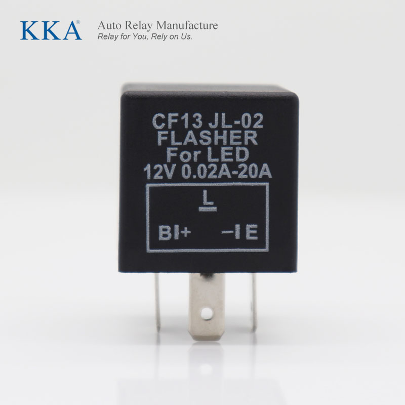 KKA-CF13 LED Flasher 12V 3pin for Auto Turn Signal  Solve LED Quick Flashing Problem