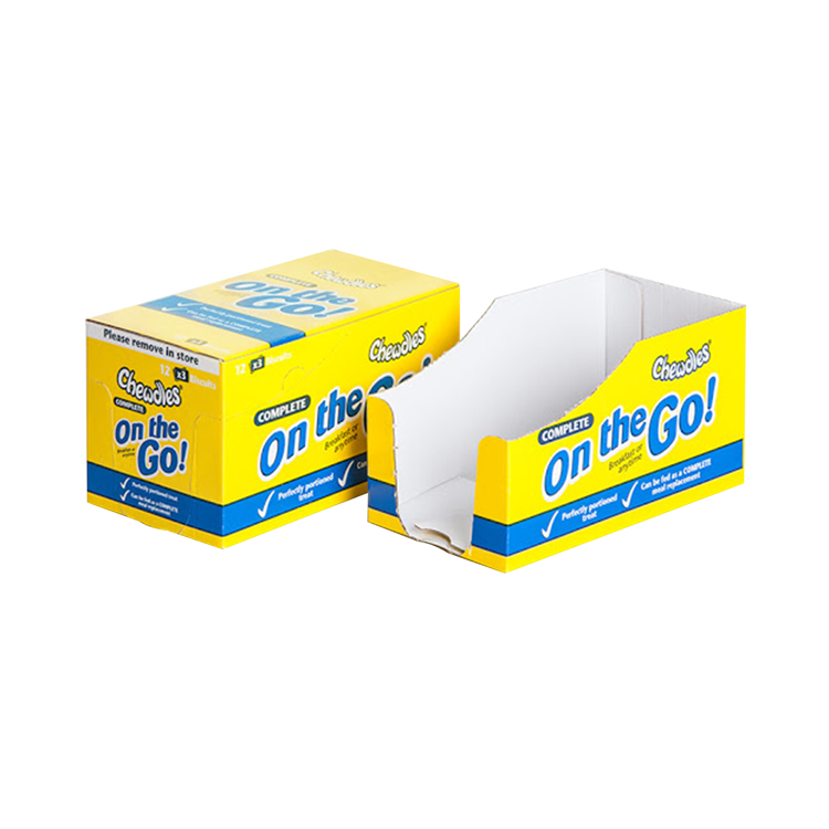 Рекламная полка, Готовая упаковка, складная стойка pdq, шаблон, картонная витрина