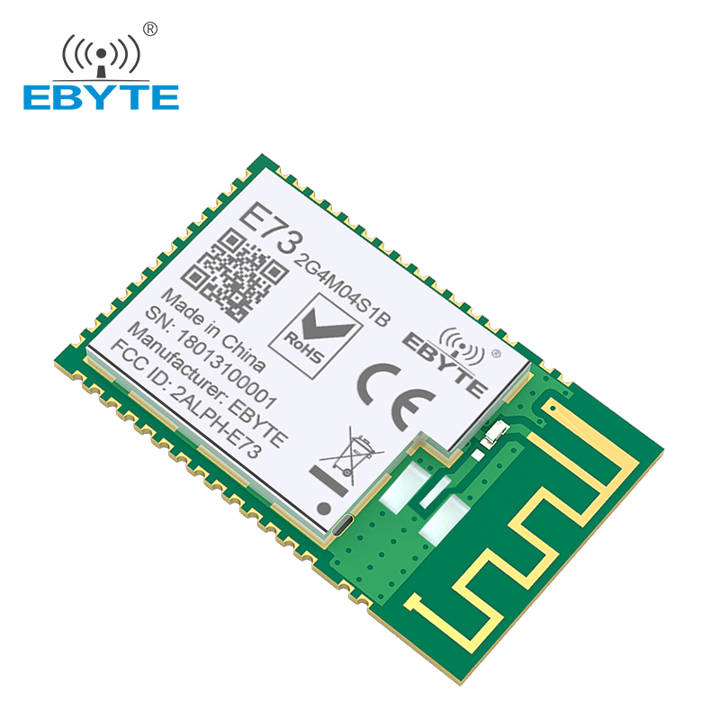 С низким энергопотреблением небольшого размера CE FCC фирмы mlight 2,4 ГГц беспроводной модуль ble E73-2G4M04S1B BLE 4,2 nRF52832 синий зуб модуль