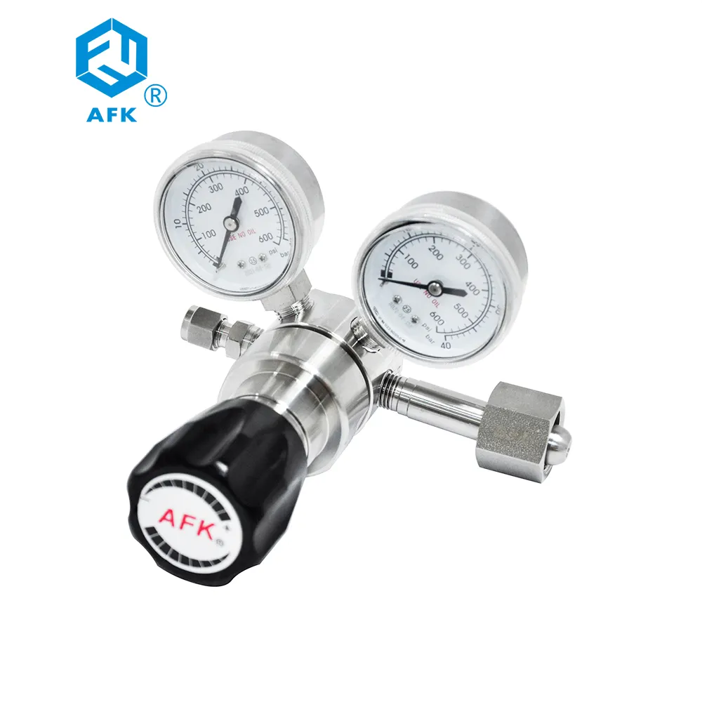 AFK R11 Stainless Steel High Quality Air Oxygen Gas Pressure Regulator Factory Manufacturers