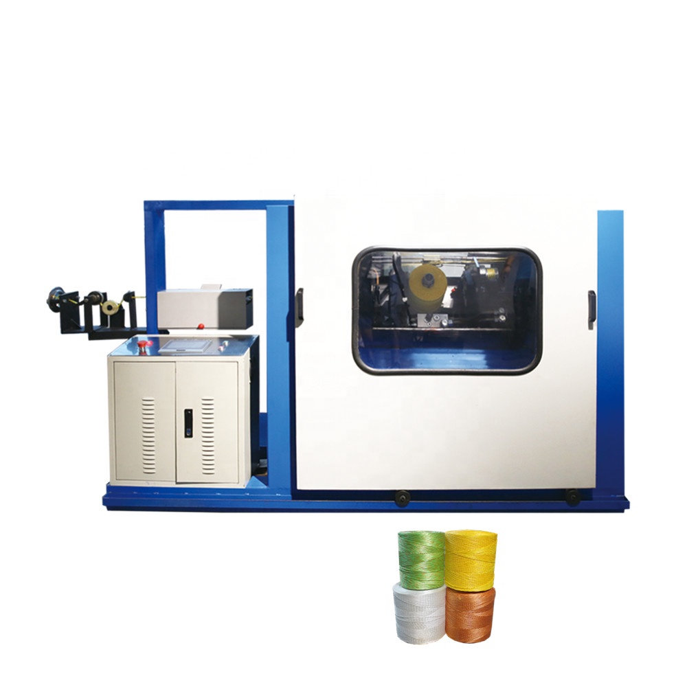 Ropenet High speed 2 in 1 Spool winder twisting and winding into spool shape