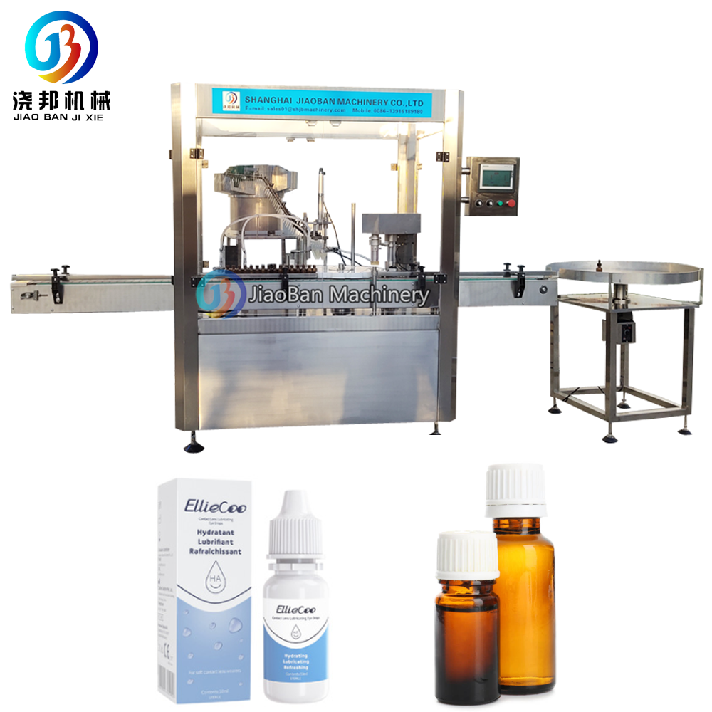 JB-Y2 Automatic bottle eliquid ejuice filling capping machine essential oil filling sealing machine