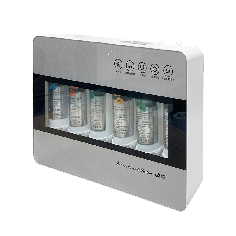 Household 6 Stages Drinking Mineral Non Electric Water Ionizer Filter UF Purifier Softeners with In-line Alkaline