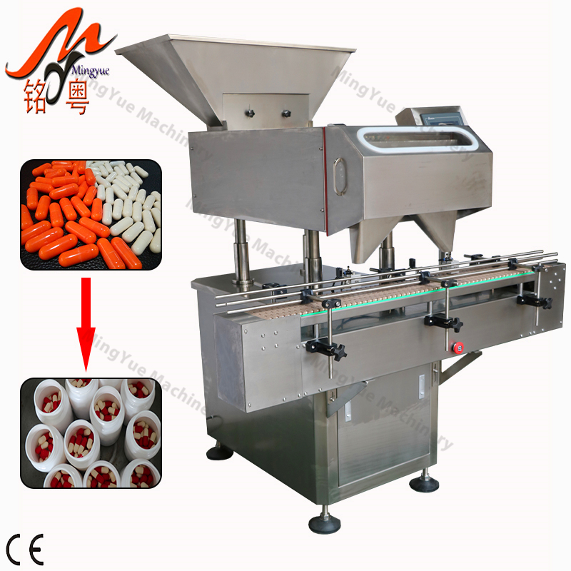 China Factory Pill And Softgel Tablet Capsule Counting Filling Bottle Machine