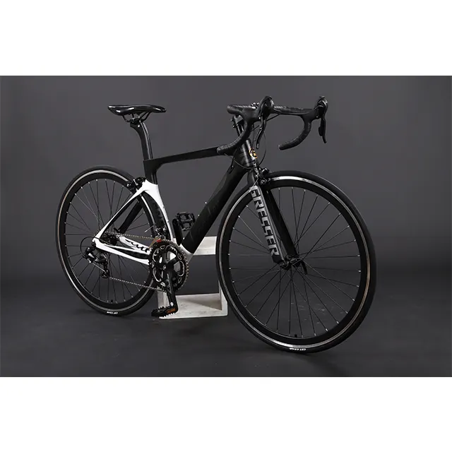 New Style Factory Mens Racing Light Weight Carbon Fiber 700C Road Bike Gravel Bike