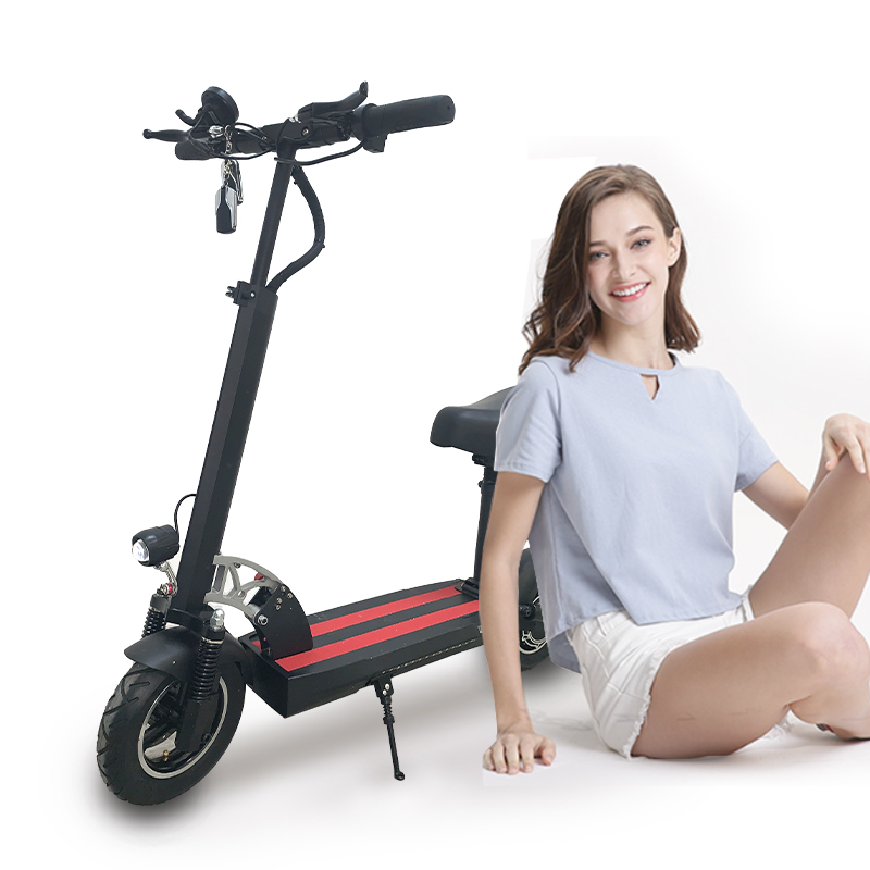 Электрический скутер для взрослых, 500 Вт, dualtron, 10 дюймов, 48 В