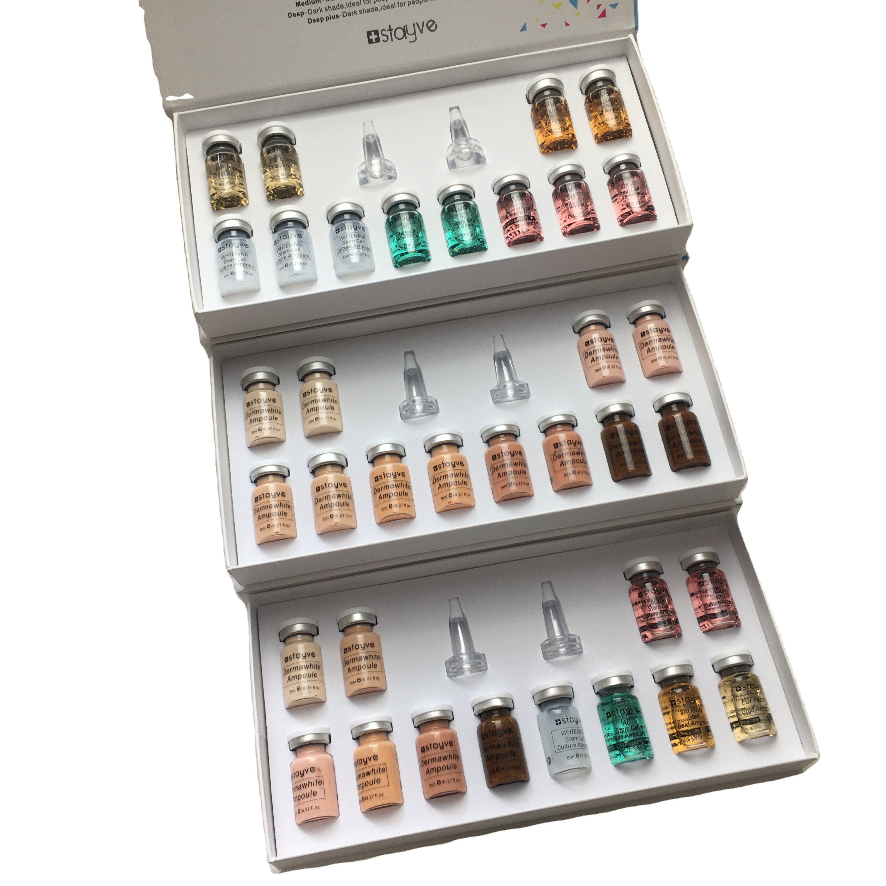 BB Cream Foundation Stayve BB Сыворотка Светящийся стартовый набор Основа для ухода за кожей Крем Meso Корея Dermapen Частная торговая марка