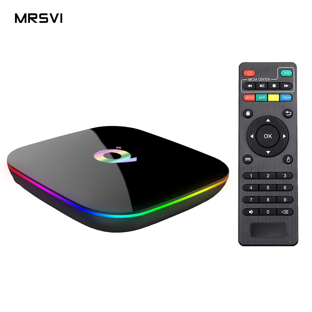 Низкая цена 6K HD tv box 4 Гб RAM 32 ГБ ROM медиаплеер Android 9,0 android tv box for tv