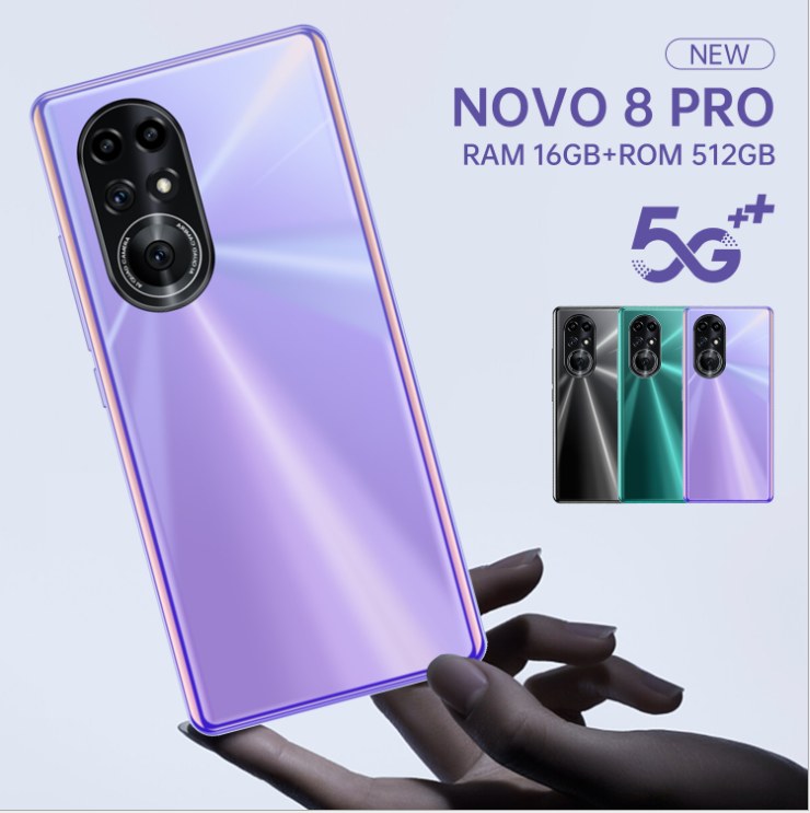 new Novo8 Android smartphone is a 6.8-inch left punch real 32GB hd phone with a large screen