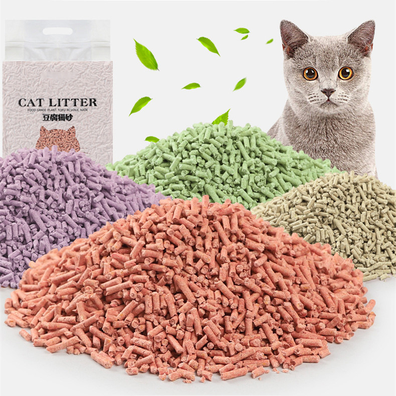 Wholesale Low Price Custom Ultra Absorbent Dust Free strip shape Litter 2kg 5kg 10kg Bentonite Tofu Cat Litter Sand