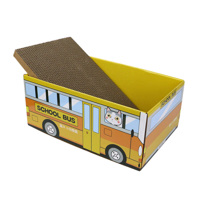 Factory wholesale customizable corrugated cardboard cat scratchers scratcher cat toy cat scratcher manufacturers